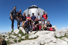 Cima Grignetta per via ferrata e il caratteristico bivacco Ferrario - CAI Trivero -